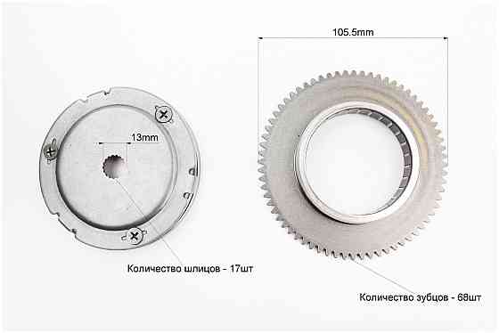 Бендикс стартера в зборі на 13мм вал Киев