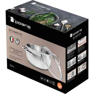 Кастрюля Polaris Sonata 3.2 л (Sonata-20C) Винница