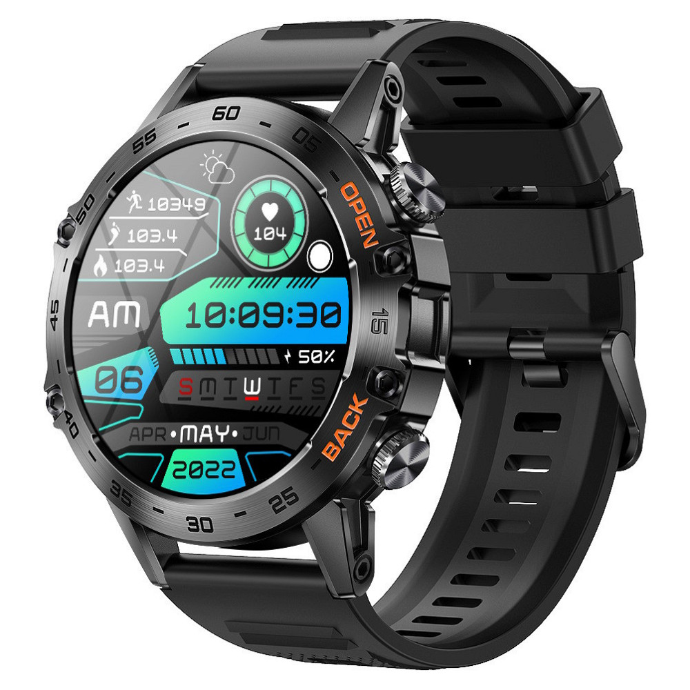 Умные наручные смарт-часы Smart Delta K52 Black Rubber (2 ремешка) Винница - изображение 11