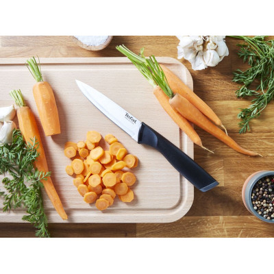 Набор ножей Tefal Essential 3шт, нержавіюча сталь, пластик, чорний (K2219455) Винница - изображение 9