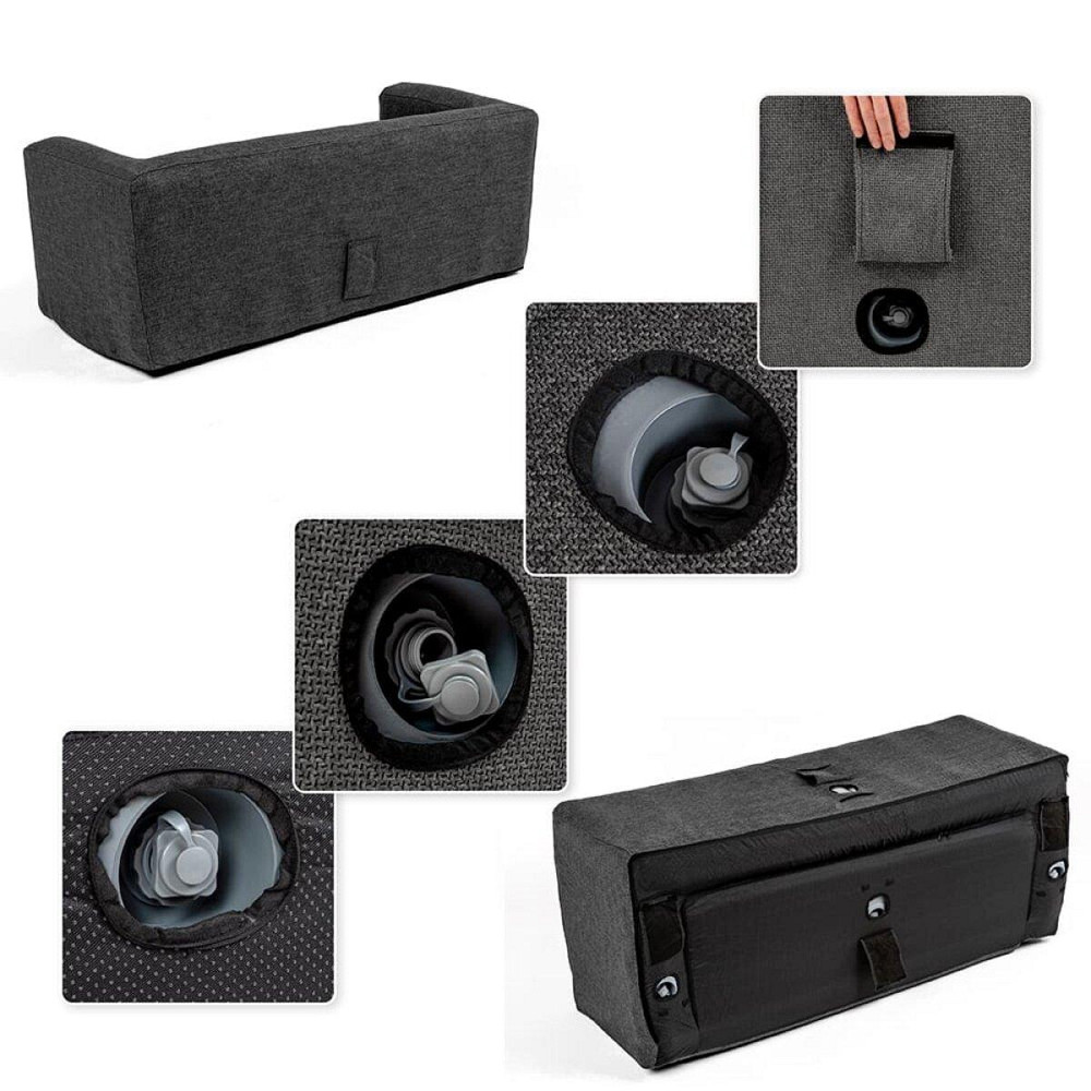 Комплект надувних меблів диван і крісло Сірий SW-00002658 Дніпро - фото 6