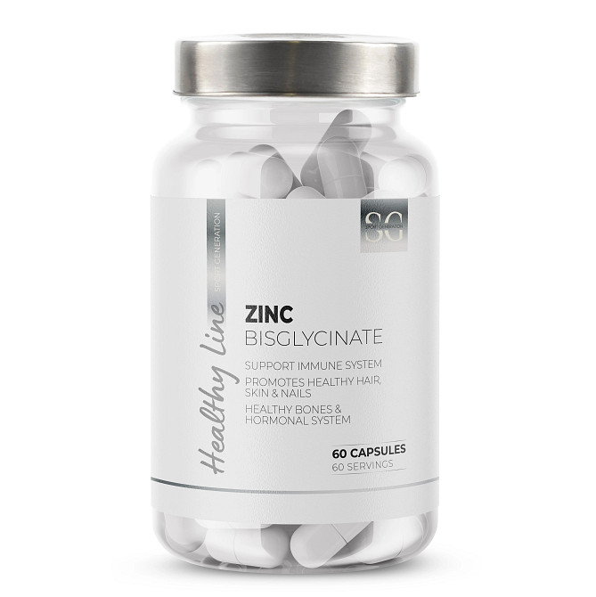 Цинк бисглицинат Sport Generation Zinc Bisglycinate 30 mg 60 caps Луцк - изображение 1