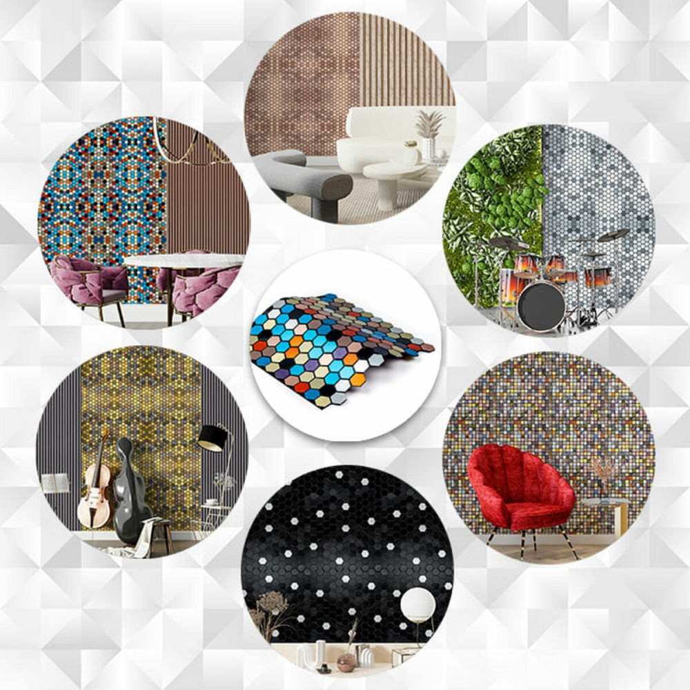 Самоклеющаяся алюминиевая плитка 300х300х3мм Цветная SW-00001932 Днепр - изображение 6