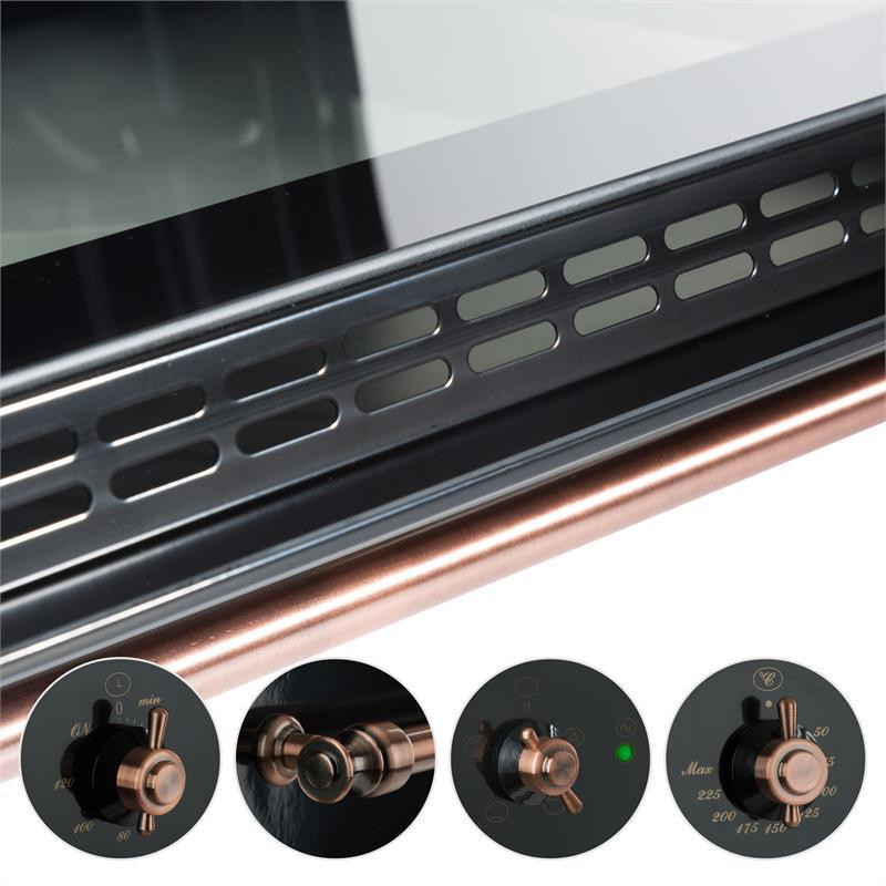 Духова шафа Vilhelmine 55 л вбудований клас енергоефективності А чорний (Німеччина, читати Рівне - фото 4