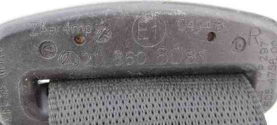 Mercedes-Benz  A2118608085 Ремінь безпеки передній правий чорний W211 C219 Одеса