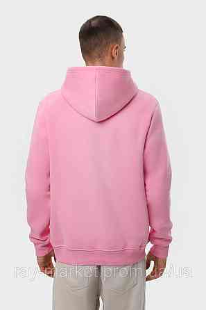 Худі чоловіче базове утеплене RAY BASIC рожеве (U0401M-Pink) Київ
