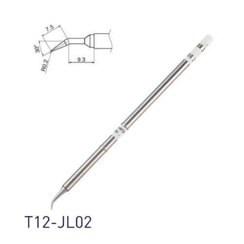 Сменное жало T12-JL02 изогнутое для паяльника и паяльной станции Hakko T12 Киев