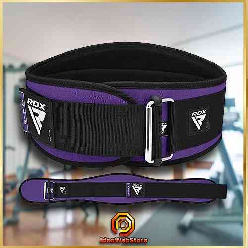 Пояс для важкої атлетики з підтримкою спини атлетичний пояс штангіста RDX RX3 неопреновий PURPLE розмір S Київ