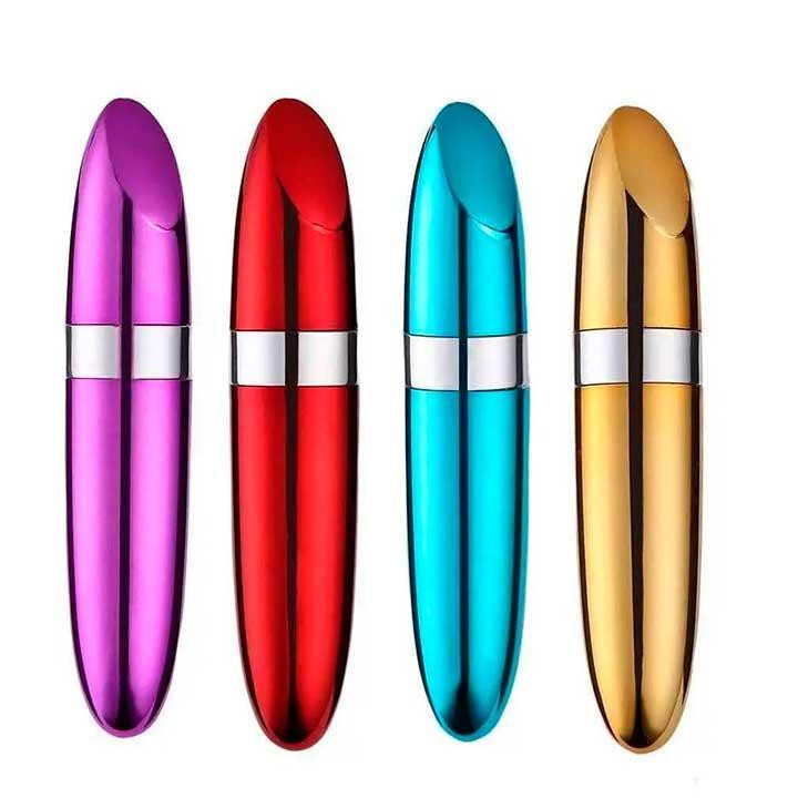 Вібратор для клітора "Помада" - Золото - Вібратори Вінниця - фото 2