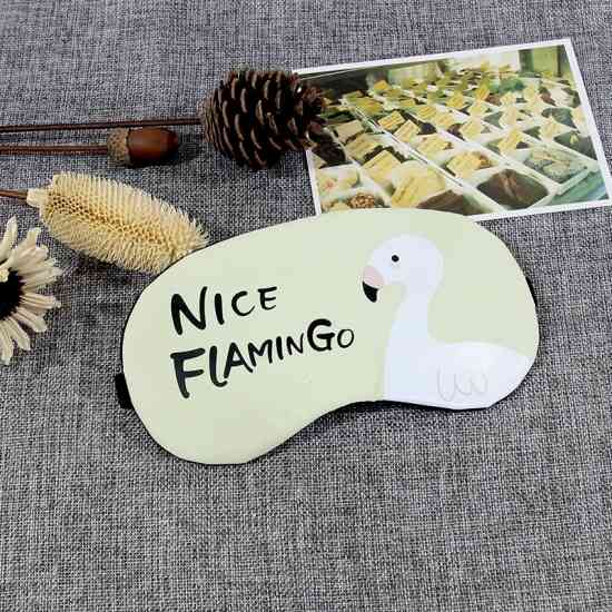 Маска для сна с охлаждающим эффектом гелевой вставкой Хороший фламинго Винница