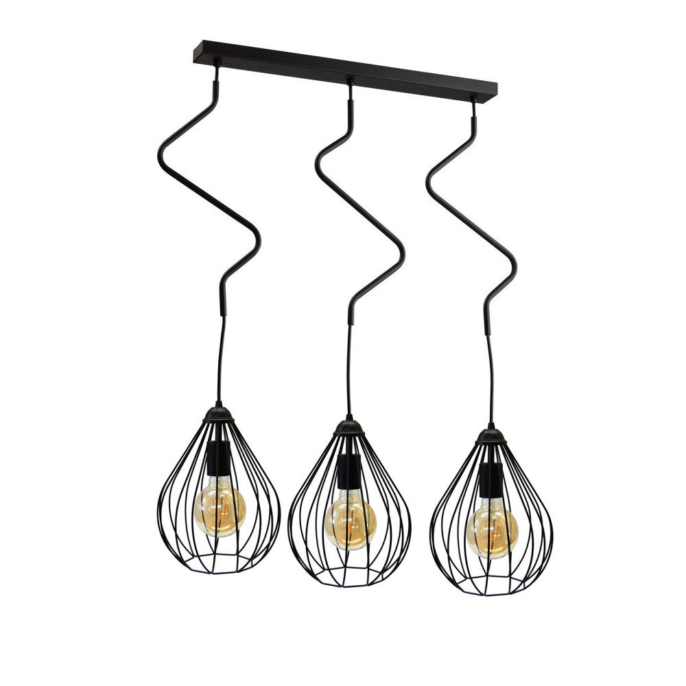 Светильник подвесной капля 3 плафона Kaplya NL 1422-3 ZIGZAG KAPLYA Одесса - изображение 1