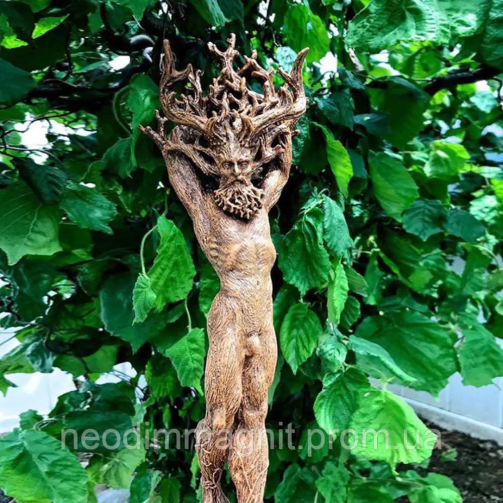 Садовые фигурки  Боги Леса для террасы, интерьера, ландшафта, дизайна, сада, мини-сада, флорариума Бог Одесса - изображение 5
