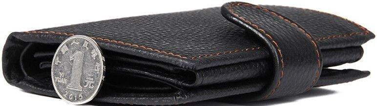 Гаманець чоловічий Vintage 14591 шкіряний Чорний Київ - фото 4