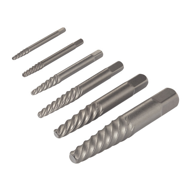 Набір екстракторів та свердел для пошкоджених болтів і гайок, 26 шт. INTERTOOL SD-8009 Київ - фото 7