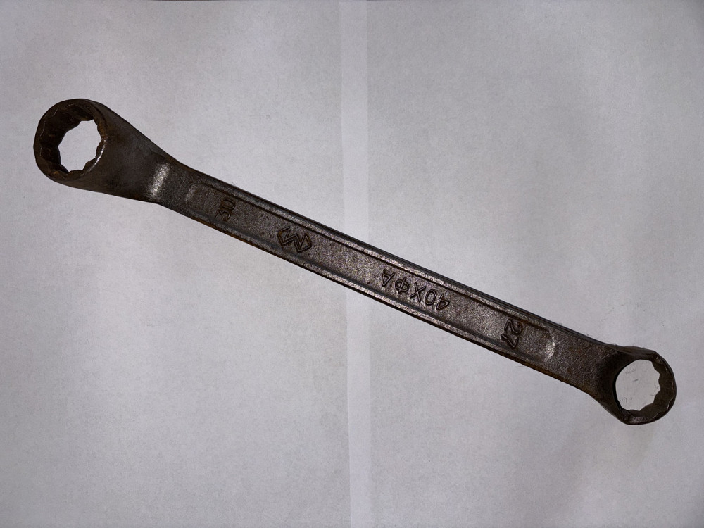 Ключ накидний 27/30. СССР. Харків - фото 1