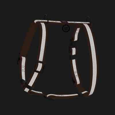 Шлея для собак WAUDOG Waterproof анатомічна Н-подібна, світловідбивна S помаранчева (32804) Вінниця