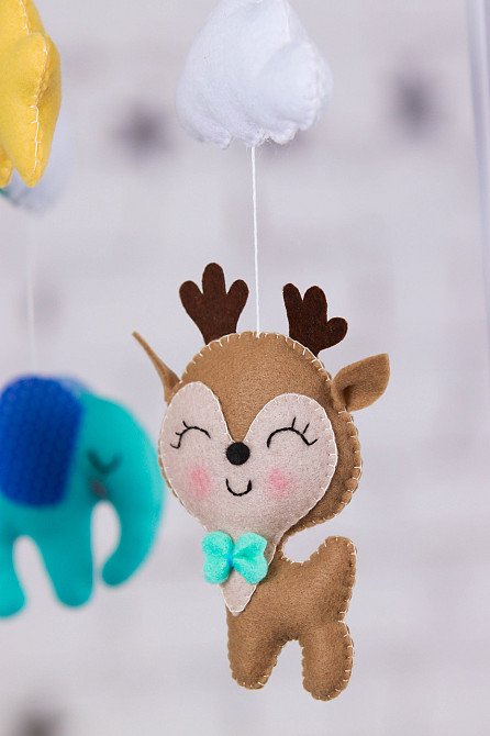 Музичний мобіль WoollyFox «Єдиноріг» з 35 мелодіями Київ - фото 7