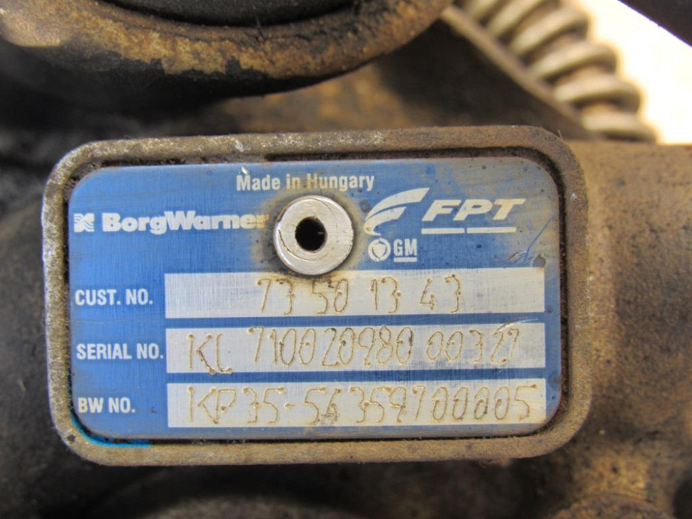 Турбіна Fiat Doblo 1.3 MJet 2000-2009 (73501343) Ковель - фото 4