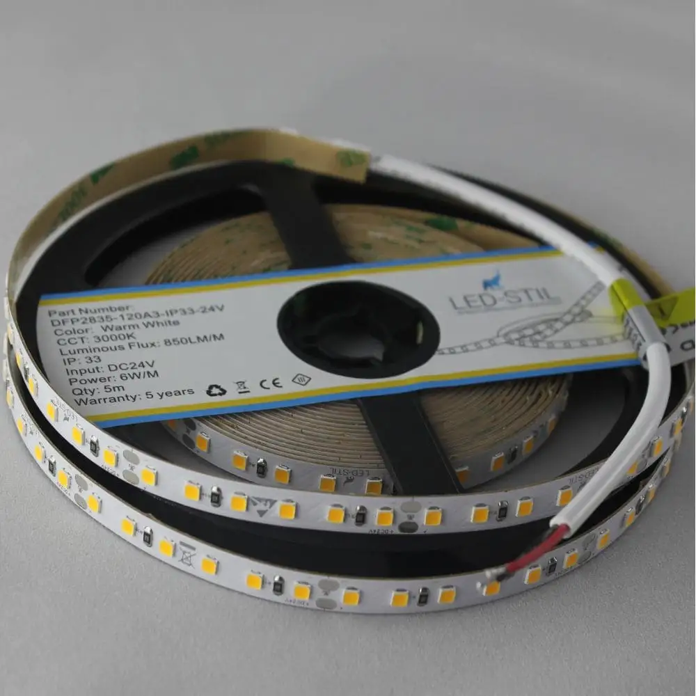 LED-STIL LED стрічка LED-STIL 3000K, 6 W, 2835, 128 шт, IP33, 24V Киев - изображение 6
