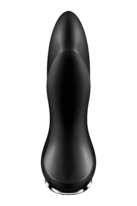 Анальна смарт-вібропробка із перлинним масажем Satisfyer Rotator Plug 1+ Black Sex Aura Київ - фото 6