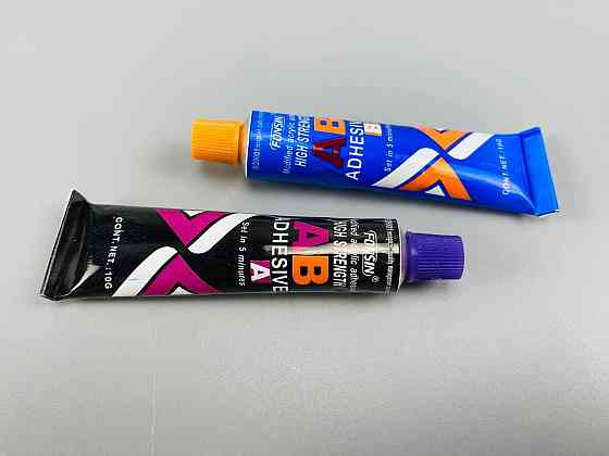 Клей двокомпонентний (універсальний) 10 г + 10 г (фабрика ABRO) Мукачево