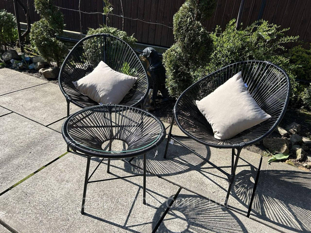 Меблі плетені з ротанга балконні Київ - фото 9