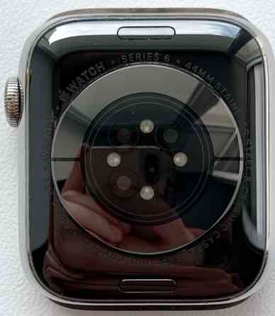 Смарт-Часи: Apple Watch Series 6 44 mm. LTE ( Stainless Steel ) Київ