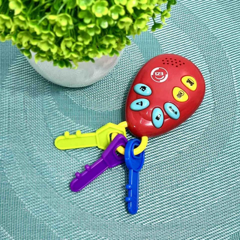 Гра розвиваюча брелок з ключами світло звук Червона (LS010C) Чернигов - изображение 6