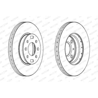 Гальмівний диск FERODO DDF1603 Вінниця