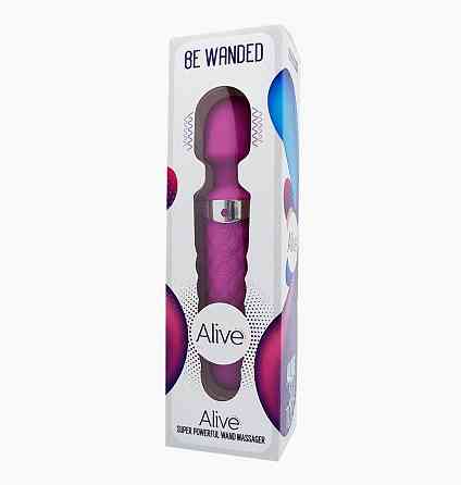 Мінівібромасажер Alive Be Wanded Purple Sex Aura Київ