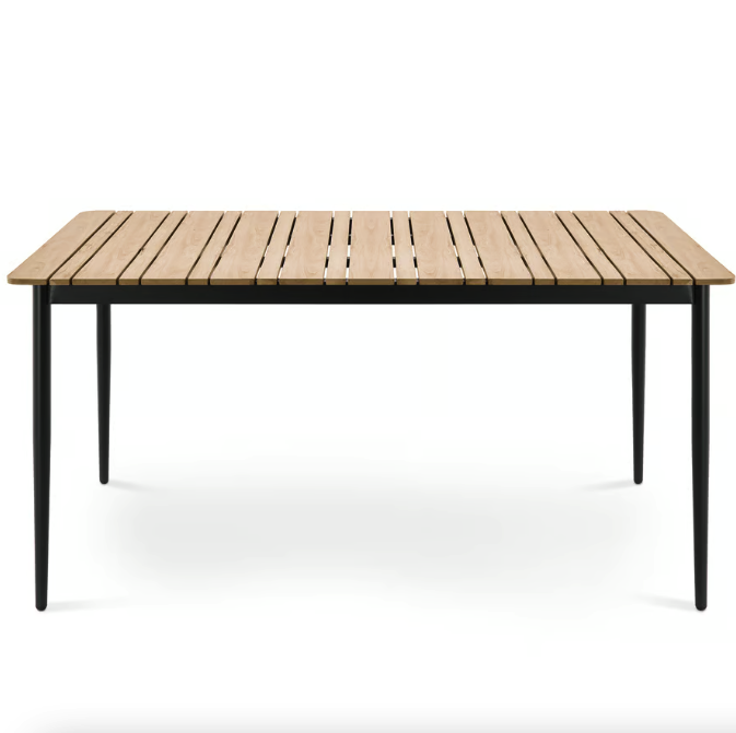 Комплект садових меблів Di Volio Breno 6+1 чорний/бежевий Киев - изображение 8