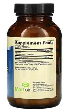 Магний L-треонат Dr. Mercola Magnesium Advanced 90 капсул Киев