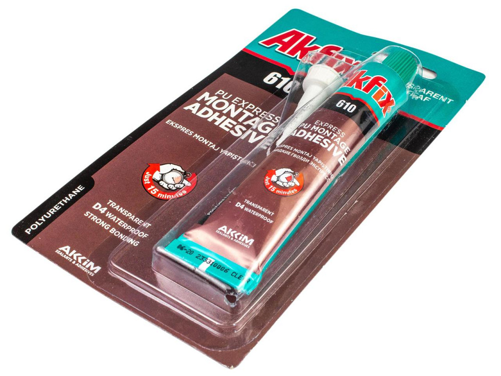 Клей "Рідкі цвяхи" поліуретановий 50мл 610 Akfix Харків - фото 1