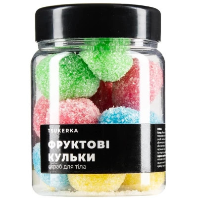 Скраб для тела Tsukerka Фруктовые шарики 250 мл (2000000002392) Винница - изображение 1