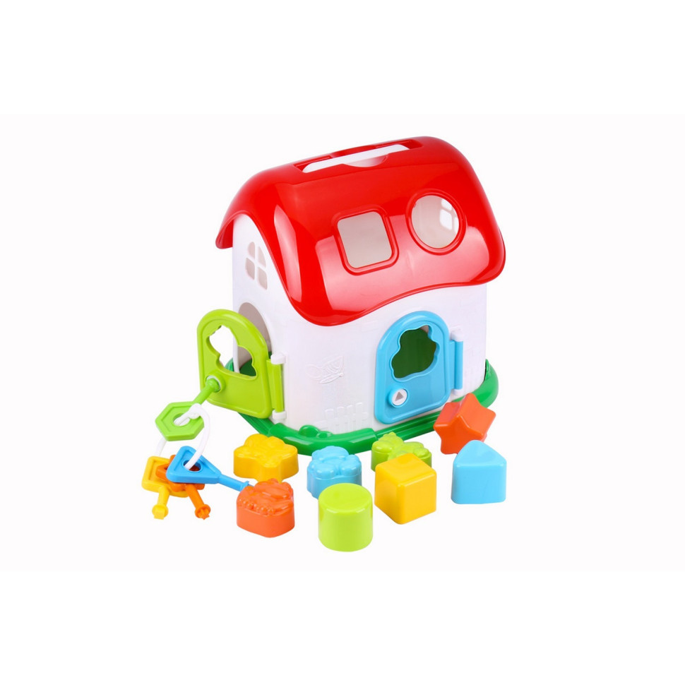 Дитячий сортер "Будиночок" ТехноК 6719TXK пластиковий Вінниця - фото 4