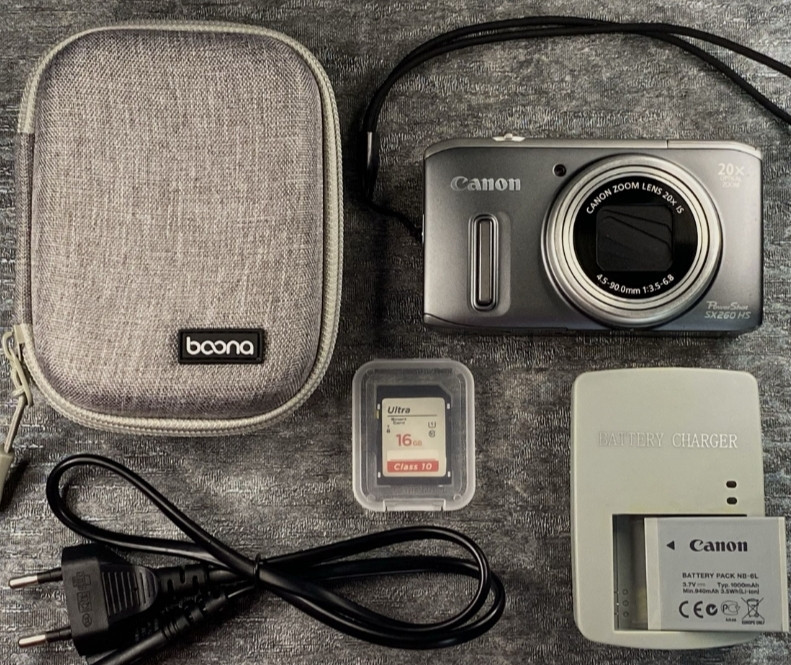 Фотоаппарат Canon SX 260 HS 20x ZOOM GPS. Киев - изображение 1