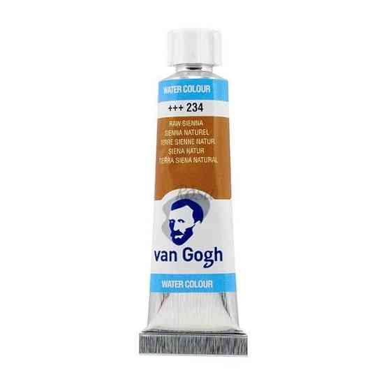 Фарба акварельна Van Gogh (234) Сієна натуральна туба 10 мл Royal Talens Київ