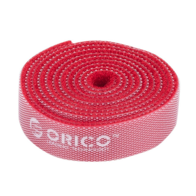 Стяжки для кабелів ORICO CBT-1S-RD (Червоний 1шт, 1м) Николаев - изображение 3