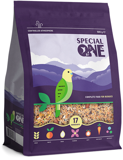 Полнорационный корм Special One корм для волнистых попугаев, 500 г Винница - изображение 1