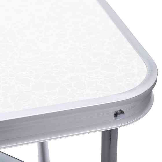 Складний стіл для пікніка Lugi, білий 75x55 см Київ