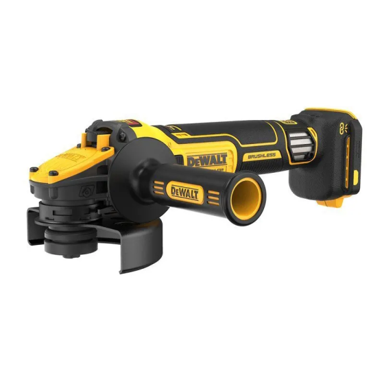 Професійна шліфмашина кутова - болгарка акумуляторна безщіткова DeWALT DCG409VSNT : без АКБ, диск 125мм (DCG409VSNT) Київ
