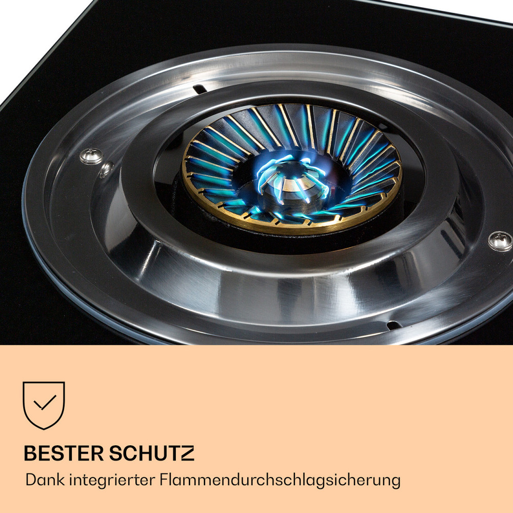 Похідна піч Barzona 2 2 пальники 3,4 кВт і 4,3 кВт Скляна пластина та корпус із неіржавкої сталі 2 Рівне - фото 3