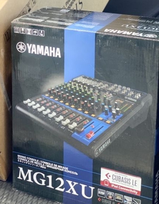 Микшерные Пульты Yamaha MG10XU,Yamaha MG12XU Новые,Гарантия 24мес. Харьков - изображение 1
