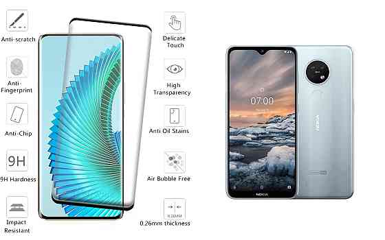 Захисне скло HyperGlass Pro для Nokia 7.2 – максимальна чутливість та захист Київ
