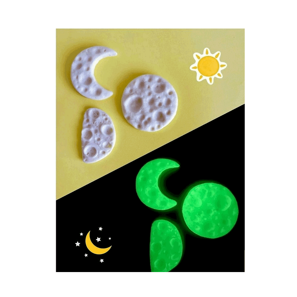 Пластика самозастывающая Белая Glow in Dark 50 г Smarta Киев - изображение 4