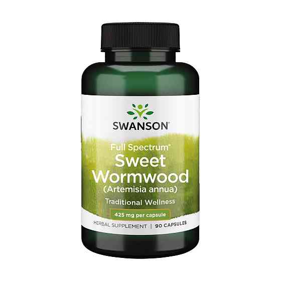 Полынь сладкая Swanson Full-Spectrum Wormwood 425 mg, 90 капсул Луцк