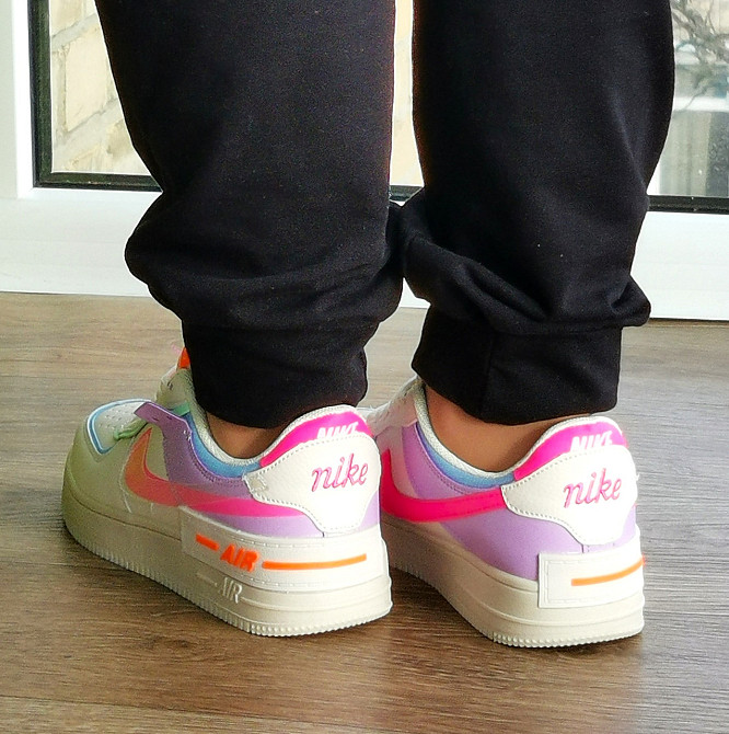 Кроссовки Nike Force Белые Женские Кожаные Найк Форсы (размеры: 36,37,38,39,40,41) Видео Обзор - 51 Днепр - изображение 2