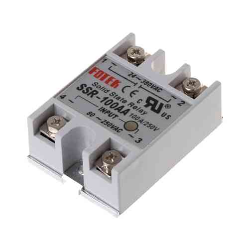 Однофазное твердотельное реле SSR-100AA 100A AC-AC Винница