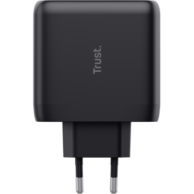 Зарядное устройство Trust Maxo 65W 2xUSB-C PD black (25380_TRUST) Винница - изображение 3