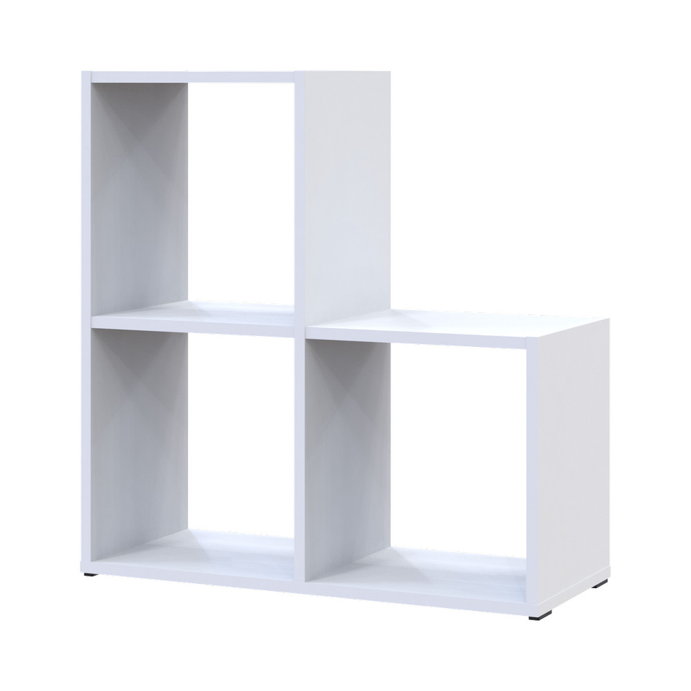 Стеллаж Doros Степь 2х2 Белый открытый 69х28.8х71.4 DRS-011760 (41516156) Днепр - изображение 2